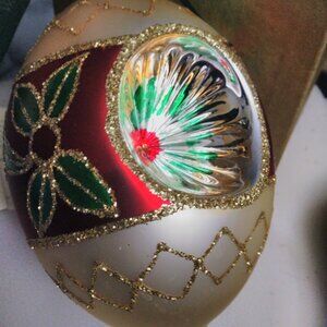 Waterford crystal heirloom limited series hand blown glass Holiday ORNAMENT  New